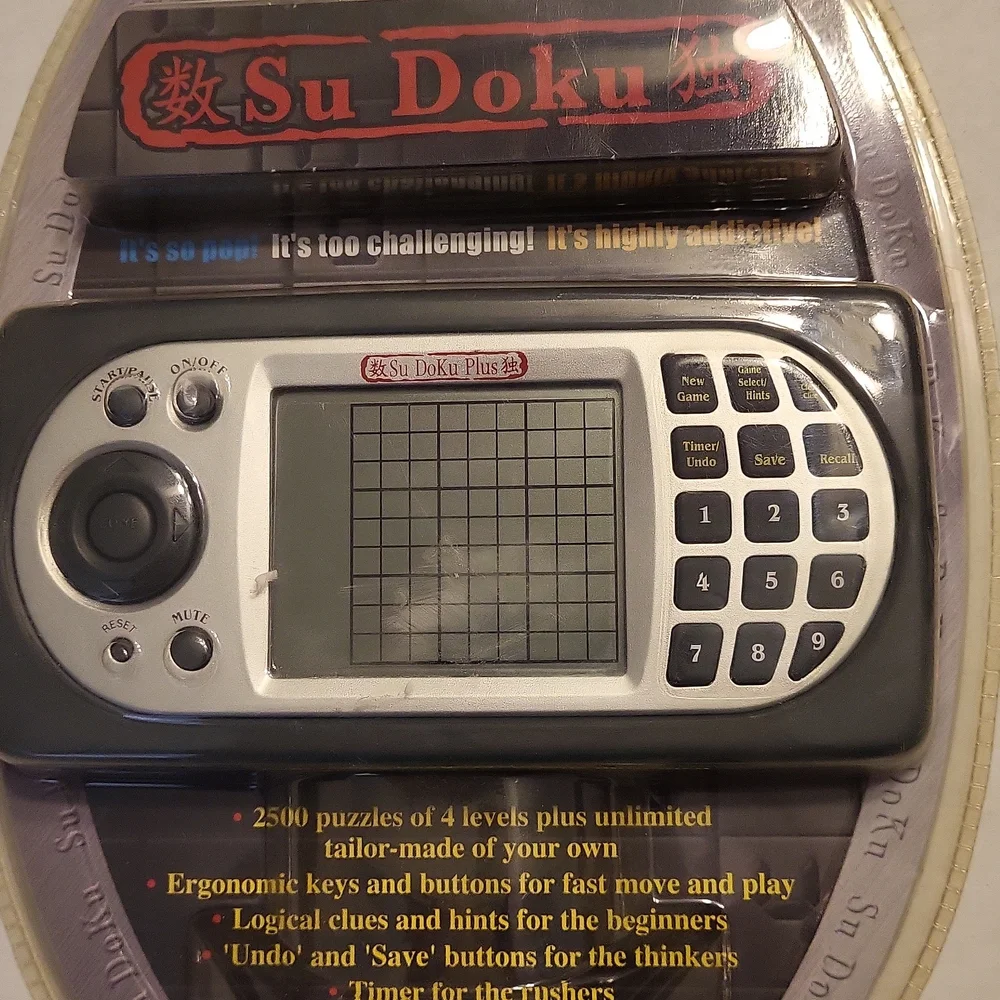 NWT Sodoku model wcl-2046a handheld electronic game